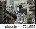 渋滞の首都高速・一の橋ジャンクション