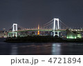 夜のレインボーブリッジと東京タワーの共演