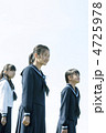 中学生の横顔