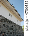 富山城の「白壁と石垣」（富山城址公園／富山県富山市丸の内）