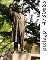 「野口英世」の像（上野恩賜公園／東京都台東区）