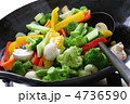 中華鍋でつくる野菜炒め