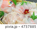 おいしい鯛の刺身