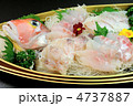 おいしい鯛の刺身