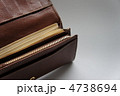 革の長財布　大金　万札