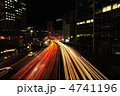 東京、夜の交通イメージ