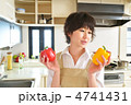 主婦と野菜
