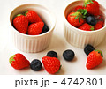 いちごとブルーベリーの盛り合わせ