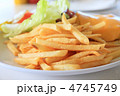 アメリカンハンバーガーの付け合せのポテト