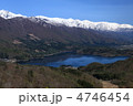権現山から青木湖を望む