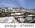 望岳台より十勝岳を望む