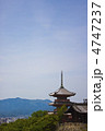 晴天の清水寺 三重塔