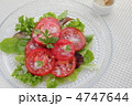 塩麹ドレッシングのトマトサラダ