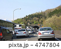 高速道路渋滞中