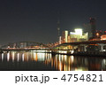 隅田川の夜景と東京スカイツリー