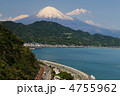 富士山と道路