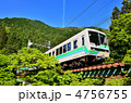 鉄道 　叡山電鉄 　叡電 　新緑　 800系812　 貴船口2