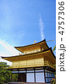 青空と金閣寺