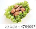 アジアン料理の茄子と挽肉揚げ