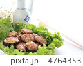 アジアン料理の茄子と挽肉揚げ