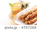 レモンティーとスティックパン