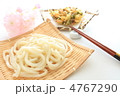 ざるうどんとかき揚げ