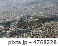 愛知県名古屋市の中心部・名城公園を空撮