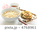 讃岐うどんとかき揚げ