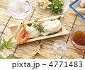 冷酒とそうめん