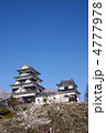 春の大洲城