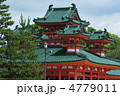 京都　平安神宮の蒼龍楼