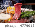 焼肉、カルビ
