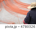 漁師の背中