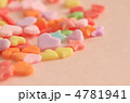 ハートと星のお菓子　コピースペース