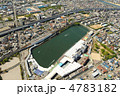尼崎センタープールを空撮