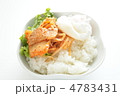 アジアン料理の豚キムチと玉子丼