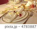 ナフキンとお皿とクリスマス