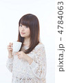 若い女性（コーヒー）