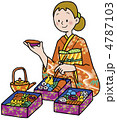 冬　おせち料理　正月