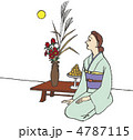 秋　仲秋の名月　月見　団子
