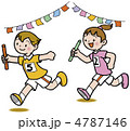 秋　運動会　学校