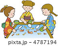 夏　夏祭り　金魚すくい