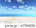 白い砂浜