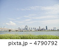 河川敷から見たビル郡