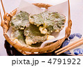 雪の下の天麩羅