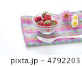 いちごとお花