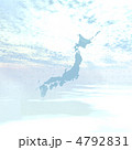 雲の多い日本