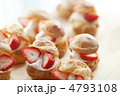 苺のシュークリーム