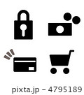 鍵　お金　カード　カート