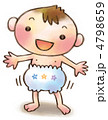 立っちする赤ちゃん
